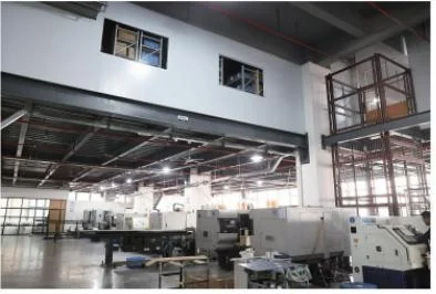 生产厂房钢结构施工实景